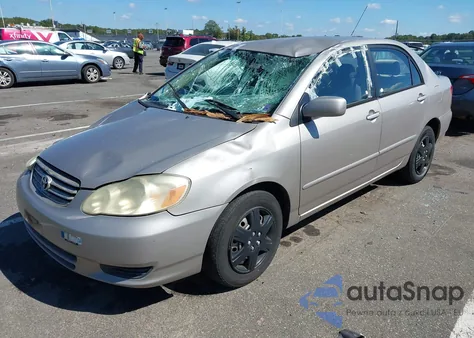 2003 Toyota Corolla Ce/Le/S from USA, damaged, VIN 2T1BR32E53C088675